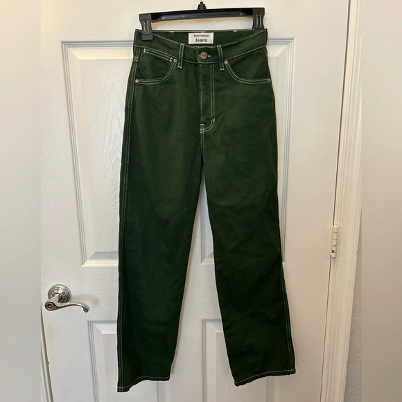 ! Reformation Cowboy High Rise Straight Jeans size 24 - Picture 3 of 8